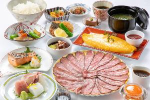和洋食を一つのお膳でご提供いたします