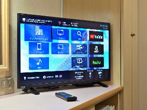 全客室のテレビが新しくなりました！