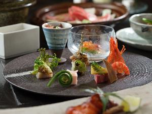 ■和会席「萌木膳」お料理一例／北の風と大地と海が育んだ滋味の数々を、丹精を尽くして供します