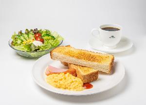 ４種類から選べる朝食メニュー