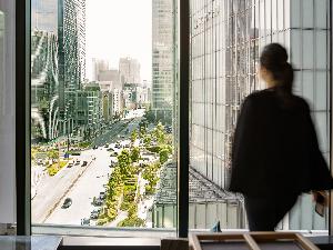 東京駅から徒歩１分、八重洲通りに面したホテル