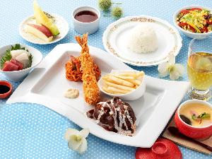 【お子様メニュー例】小学生／ご夕食（画像はイメージです）