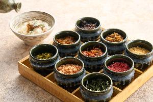 Eatwell Buffet 〜美味しく賢く食べるブッフェ〜トッピングはお好みでどうぞ〜だし茶漬け〜