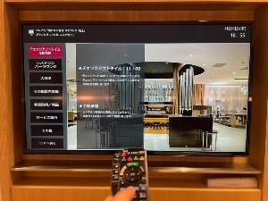 客室備品：スマートTV