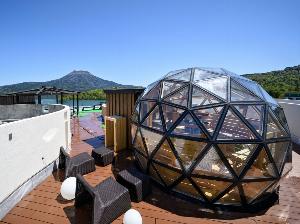 ■屋上展望ドームサウナ／阿寒湖の大自然を感じるサウナ （イメージ）