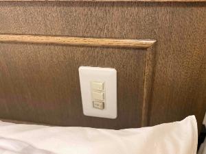 客室・電気スイッチ