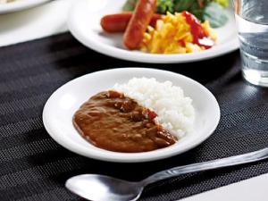 朝食カレー