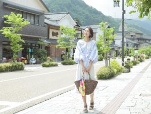 【山中温泉】ゆげ街道～徒歩５分。地元の商店が立ち並びます～