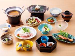 【和ごころ朝御膳】身体によく、ご飯にあうお菜を一品ずつ手作りしております（一例）