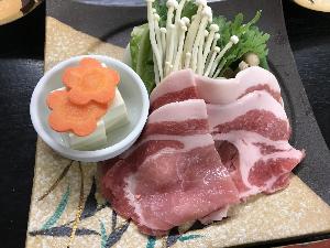 国産豚肉と野菜の味噌出汁小鍋