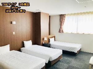 3人部屋、35平米　トイレ・洗面・浴室別々【禁煙】