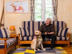 わが子の様に可愛い愛犬も、まるで自宅にいるかのようにのんびりとお過ごしいただけます。