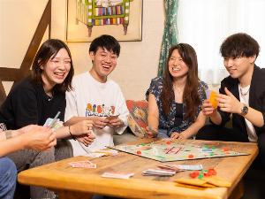 ＼仲間でワイワイ♪／お部屋時間を楽しむボードゲーム等の貸出もございます。