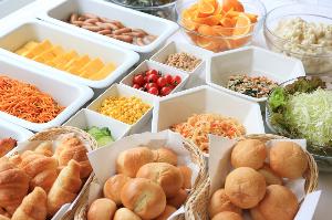 朝食バイキング