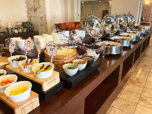 朝食ビュッフェ一例