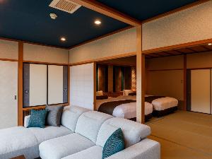 ひのき展望露天風呂付Jr.スイート