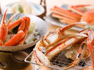 活蟹をふんだんに用いた活蟹三昧をご用意