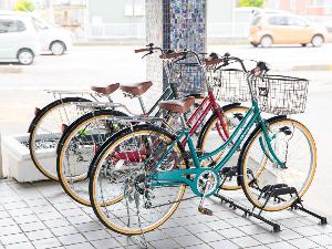 レンタサイクルで散策などいかがでしょうか♪