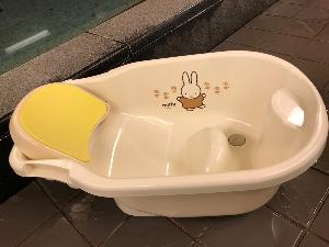 ベビーバスの貸し出しもございます。