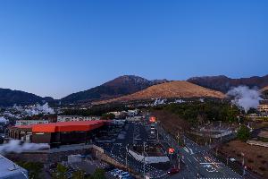 山側客室からの眺め