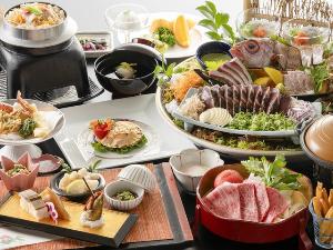 【皿鉢料理と土佐風会席イメージ】12月～2月の内容となります。