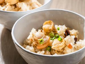 鹿部町ホタテ貝のかやくご飯