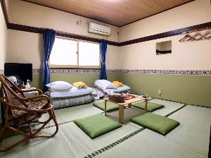 【禁煙】和室８畳(バス・トイレ共用)/２〜４名様利用の一例です。