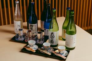 北陸地酒飲み比べ