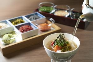 朝食(出汁茶漬け)