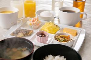 バイキング(営業時間6:30-9:15) コロナ期間中の朝食は和食膳or和食弁当となります