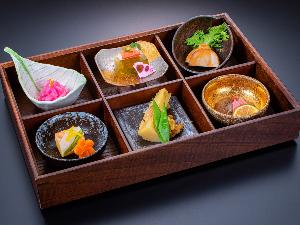 【季節の会席料理】冬の彩り 盛り合わせ（2025年2月末迄）