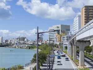 リバーサイドの景色