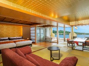 展望露天風呂付コーナースイート（オーシャンビュー）