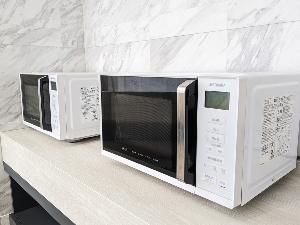 ×【電子レンジ】2階ロビーにご用意しています。