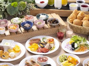 朝食ビュッフェ