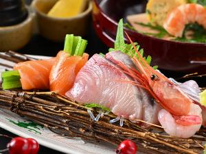 【料理】冬の基本会席（イメージ）　※2023年12月中旬頃から2024年3月中旬頃までの献立例です。