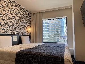 17平米のダブルタイプのお部屋（街側）のイメージです。