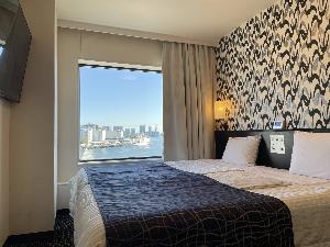 17平米のダブルタイプのお部屋（海側）のイメージです。