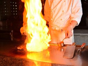 21階鉄板焼きのイメージです。