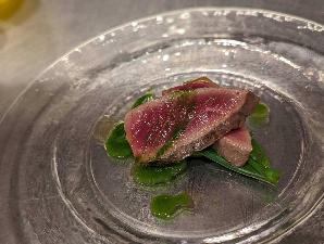 夕食プラン　イメージの一例