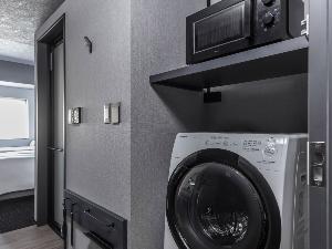 ◆スーペリアツイン｜洗濯乾燥機と電子レンジ