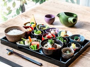 朝食の一例：和食
