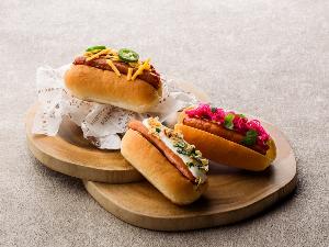 朝食ビュッフェ　プティホットドッグ