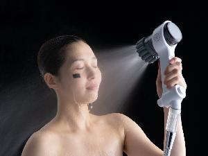 大浴場ではミラブルシャワーヘッドを採用しています