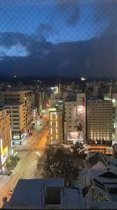 客室からの景色（夜景）