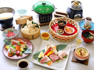 【季節の会席膳】<BR>※料理写真はイメージです。