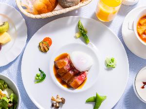 【ご朝食 和朝食】丁寧なおかずを「少しずつ＆たくさんの種類」でご用意いたします
