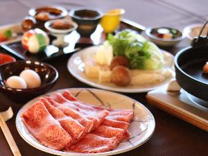 信州プレミアム牛のすき焼き
