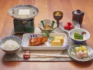 当館自慢のこだわりの和朝食です。