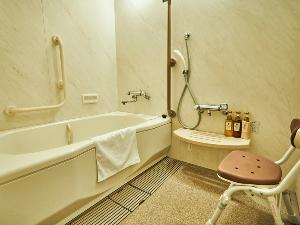 ◆ユニバーサルツインルーム　お風呂とトイレはセパレートタイプです。